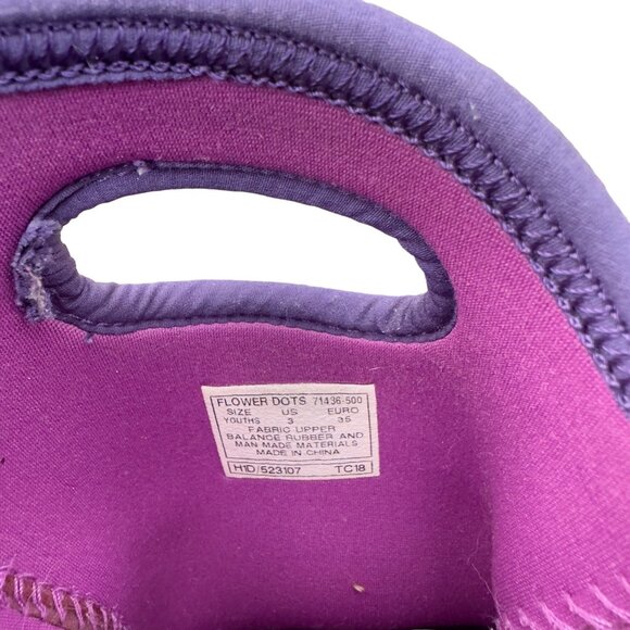 Bogs Youth Flower Dots Waterproof Boots  youth size 3 - Picture 6 of 7